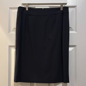 Calvin Klein Black Pencil Skirt Knee-Length Workwear